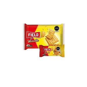 Bolacha Peruana Field Baunilha - Galleta Field Vainilla 6 Unid. 222g