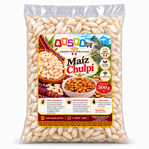 Milho Chulpi Peruano 500g – Milho para Tostar e Fazer Cancha