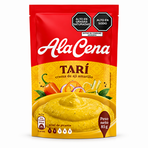 Molho de Pimenta Amarela Peruana Tari AlaCena 85g - Crema de Ají Amarillo