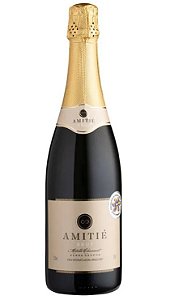Vinho Espumante Amitié Brut Metodo Charmat Chardonnay Pinot Noir