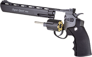 Revolver de Pressão CO2 Rossi WG 703B Metal 8 Polegadas 4.5mm