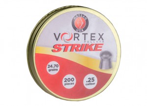 Chumbinho Hatsan Vortex Strike 24,70gr c/200 und. Calibre 6.35mm