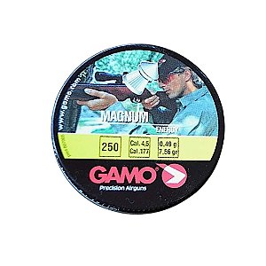 Chumbinho Gamo Magnum Energy 7,56gr c/250 und. Calibre 4.5mm