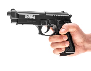 Pistola de Pressão CO2 Cybergun Swiss Arms Nylon PT92 4.5mm