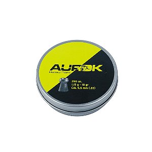 Chumbinho Aurok Hollow Point 18gr c/250 und. Calibre 5.5mm
