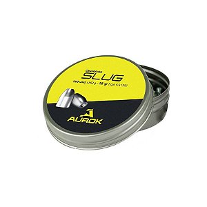 Chumbinho Aurok Slug 25gr c/250 und. Calibre 5.5mm