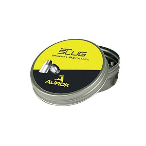 Chumbinho Aurok Slug 28gr c/250 und. Calibre 5.5mm