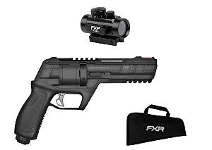 Revolver de Pressão CO2 FXR/Artemis CP300 Defender .50 + Red Dot + Capa