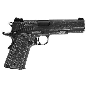 Pistola de Pressão CO2 Sig Sauer We The People 1911 Blowback 4.5mm + 6 Cápsulas + 40 Alvos