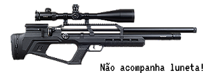 Carabina de Pressão PCP Reximex Zone Black 5.5mm