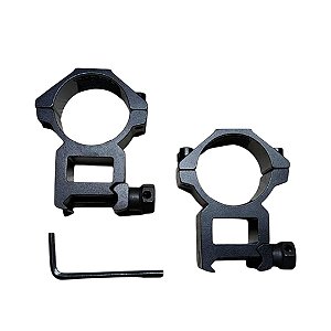 Mount Suporte Victoptics para Luneta Alto Trilho 22mm Tubo 30mm (ver medidas na imagem)