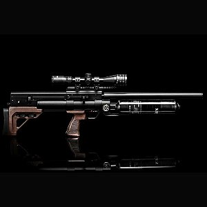 Carabina de Pressão PCP Kalibrgun Cricket II Tactical WTC 60 Wood 5.5mm