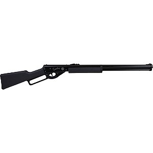 Carabina de Pressão Rossi Cowboy Lever Action 4.5mm Polímero Black + 10 Alvos de Brinde