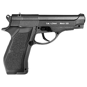 Pistola de Pressão CO2 Rossi Wingun W301 Metal 4.5 mm + 30 Alvos