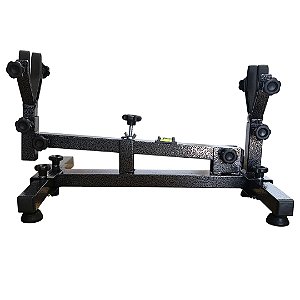 Estativa - Banco de Tiro - Suporte para Manutenção e Regulagem de Armas - Fixa com 4 Pés