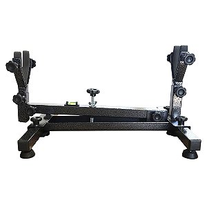 Estativa - Banco de Tiro - Suporte para Manutenção e Regulagem de Armas - Fixa com Bandeja