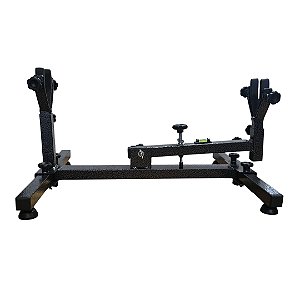 Estativa - Banco de Tiro - Suporte para Manutenção e Regulagem de Armas - Fixa para Fuzil