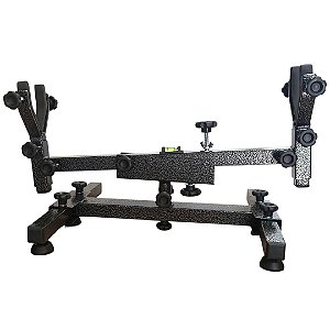 Estativa - Banco de Tiro - Suporte para Manutenção e Regulagem de Armas Giratória