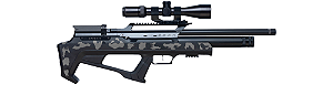 Carabina de Pressão PCP Effecto Zeon Camo Cinza 5.5mm + Compressor 300bar
