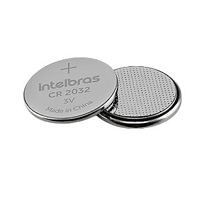 Pilha - Bateria de Lítio 3V Botão CR2032 Intelbrás a unidade