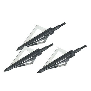 Ponteira de Flecha com 3 Laminas Man kung MK-3BAL - Kit com 3 unidades