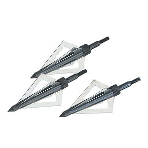 Ponteira de Flecha com 4 Laminas Man kung MK-4BAL - Kit com 3 unidades