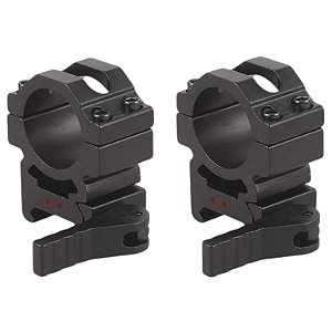 Mount Vector - Tubo 25,4mm - Médio - Engate Rápido - Alumínio - Trilho 22mm (ver medidas na imagem)