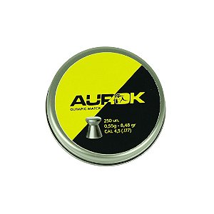 Chumbinho Aurok Olympic Match C/ 250 unidades 4,5mm