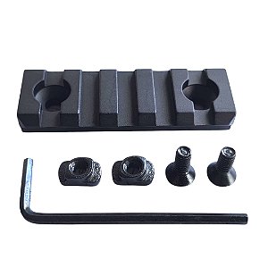 Trilho Picatinny Vector Optics MLOK 2 - Scram-52 5 Slots