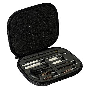 Kit de Limpeza FXR Universal Para Pistola e Revólver Com 16 Peças