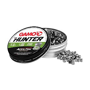 Chumbinho Gamo Hunter AccuTek Series 5,5mm com 250 Unidades