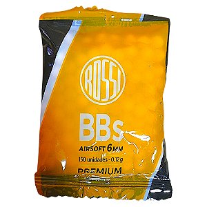 BB'S Esfera Plástica Rossi 6mm - 0,12 g (150 und.)