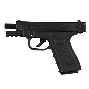Pistola de Pressão Co2 ISSC M22 Blowback Slide Metal 4.5mm