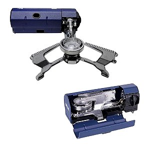 Fogareiro A Gás Slim Azul Kala