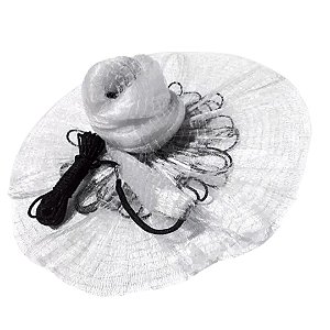 Tarrafa Chumbo Externo Malha 2.0x0,40mm Altura 2,00m Roda 12m