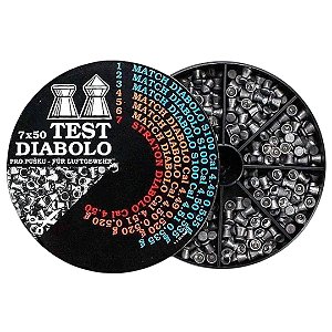 Chumbinhos JSB Match Diabolo Test 350 unidades 4.5mm