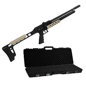Carabina de Pressão PCP Artemis AP1000 Nomad 6.35mm + Case FXR