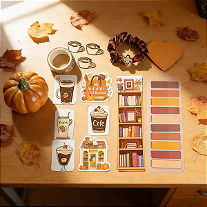 Kit Café Papelaria Criativa Presente Especial Lançamento