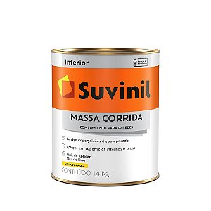 Massa Corrida Suvinil 0,9 Litros