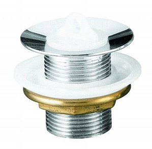 Válvula Lavatório Metal Meber 1600 Curta com Tampa