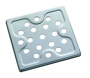 Grelha Inox Meber 10cm Quadrado 1810 C