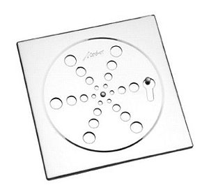 Grelha Inox Meber 10cm com Fecho Quadrado 2410 C