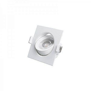 Spot Led Emb Quadrado 5w 3000k Lorenzetti New