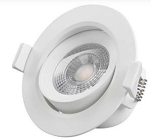 Spot Led Embutir Redondo 5w 6500k Lorenzetti New