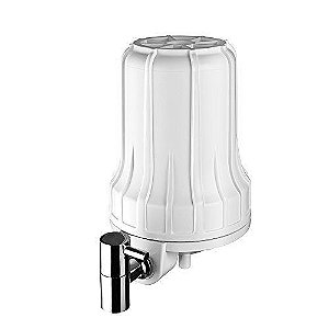 Filtro De Agua Lorenzetti Loren Acqua Ponto De Uso 5 Com Torneira Cor Branco