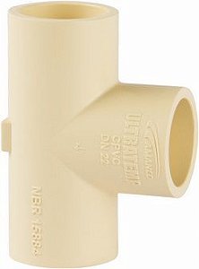 Cpvc Tee F / F / F Dn22 Amanco