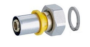 Pex Gás Amanco Conector Transição F Móvel Gás DN 26x3/4