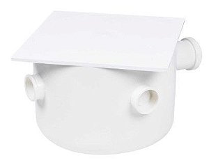 Amanco Caixa Sifonada N72 Quadrada 3 Entradas 250x172x50