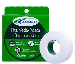 Fita Veda Rosca 18 X 50m Amanco