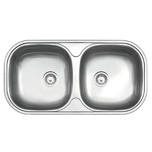 Cuba Tramontina Dupla Retangular Horizontal Inox 78x40 Polida